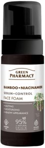 Green Pharmacy Pianka do mycia twarzy Bambus i niacynamid 150ml 1