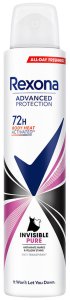 Rexona Invisible Pure Antyperspirant w Sprayu dla Kobiet 72h 200ml 1