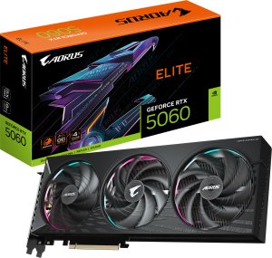 Karta graficzna Gigabyte Aorus GeForce RTX 5060 Elite 16GB GDDR7 DLSS4 (GV-N5060AORUS E-8GD) 1