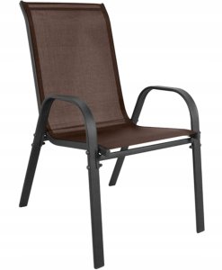 Krzesło SOFIA - brązowe x 4 2