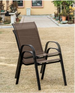 Krzesło SOFIA - brązowe x 4 7