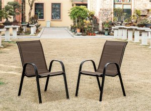 Krzesło SOFIA - brązowe x 4 9