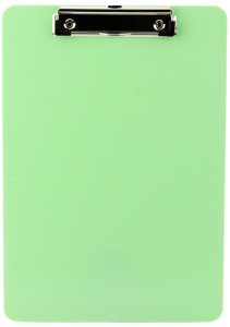 Podkładka Deska Z Klipem Do Pisania Miarka A4 Plastikowa Zielona 3