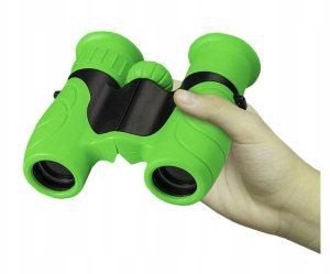 Lornetka Dla Dzieci 8X21 Optyka Zoom Dzień I Noc Lupa Kompas Etui Regulacja 7