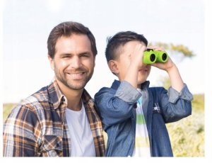 Lornetka Dla Dzieci 8X21 Optyka Zoom Dzień I Noc Lupa Kompas Etui Regulacja 9