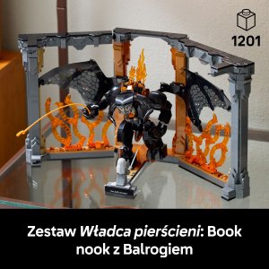 LEGO Icons Book Nook: The Lord of the Rings - Balrog (10367) 2