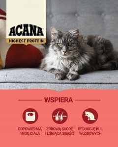 ACANA Highest Protein Indoor Cat 4,5kg 3