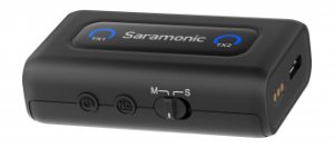Zestaw bezprzewodowej transmisji dźwięku Saramonic Mix 3