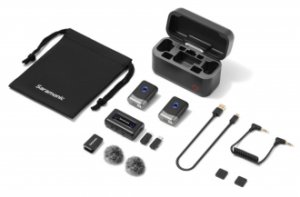 Zestaw bezprzewodowej transmisji dźwięku Saramonic Mix 4