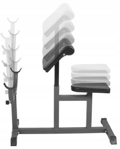Modlitewnik ławka Scotta do ćwiczeń biceps stojak 7
