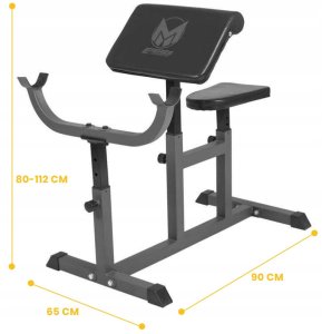 Modlitewnik ławka Scotta do ćwiczeń biceps stojak 8