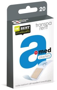 Multi PLASTERS AMED TRANSPARENT 20UNITS 2