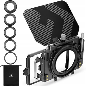 Matte Box Osłona Przeciwsłoneczna Obiektywu 67-95mm Do Aparatu Kamery K&f / Sku.2364v1 3