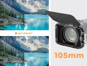 Matte Box Osłona Przeciwsłoneczna Obiektywu 67-95mm Do Aparatu Kamery K&f / Sku.2364v1 8