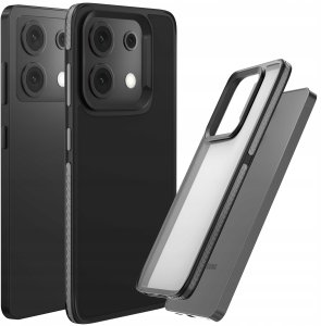 Etui Do Xiaomi Redmi Note 13 Pro 5G (Matowe, Szara Ramka, Bumper, Ochronne) 1