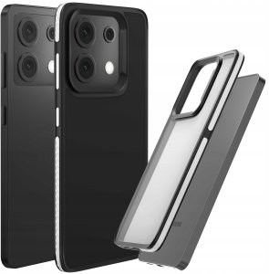 Etui Do Xiaomi Redmi Note 13 Pro 5G (Matowe, Biała Ramka, Bumper, Ochronne) 1