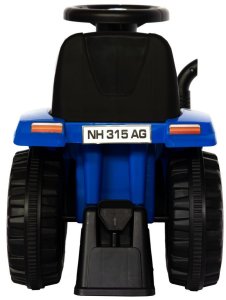 Jeździk odpychacz traktor z przyczepką i funkcjami dźwiękowymi oraz świetlnymi NEW HOLLAND niebieski 7