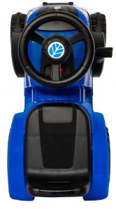 Jeździk odpychacz traktor z przyczepką i funkcjami dźwiękowymi oraz świetlnymi NEW HOLLAND niebieski 9