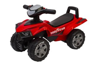 Jeździk odpychacz chodzik quad w kolorze czerwonym 2