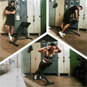 Ławka rzymska do treningu mięśni grzbietu i pleców 8