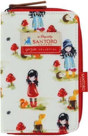 Santoro Portfel z suwakiem - Pastel Pattern Collection - 253568 1