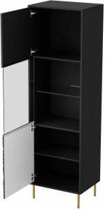 Witryna BULLET W-1 czarna HALMAR 2