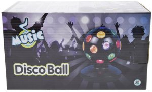 MUSIC Disco Ball Black Ø10cm 3