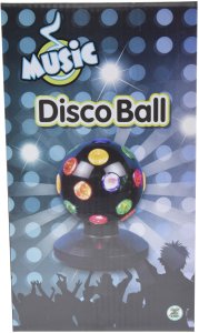 MUSIC Disco Ball Black Ø10cm 4
