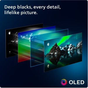 Philips 55OLED759/12, 139.7 cm (55"), 3840 x 2160 pixels, OLED, Smart TV, Wi-Fi, Chrome 5
