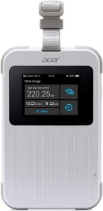 Acer Connect M6E with 1GB, Wi-Fi 6E (802.11ax), Dual-band (2.4GHz + 5GHz or 2.4GHz + 6GHz), 5G, Portable router 1