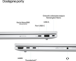 Laptop HP EliteBook 8 G1i 14 Ultra 5 225U / 32 GB / 512 GB / W11 Pro (AD3C1ET#UUW) 6