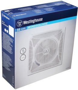 Westinghouse Windsquare Loftsventilator 46 W, 50 W, 52 W (Ø x H) 36 cm x 21 cm Hvid 6