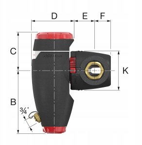 Flamco Xstream separator zanieczyszczeń 1.1/4" 4
