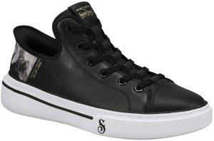 Buty męskie Skechers x Snoop Dogg: Premium Leather Slip-ins Snoop One  OG  (251016-BKW) 44 2