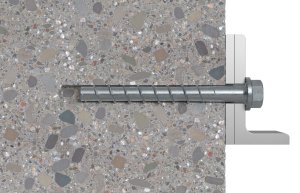 Fischer 536877, Screw, Concrete, General utility, ETA-15/0352, ETA-20/0321, 125 mm, Box 5