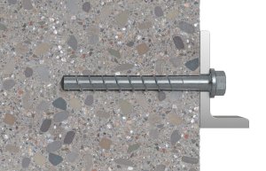 Fischer 536877, Screw, Concrete, General utility, ETA-15/0352, ETA-20/0321, 125 mm, Box 7