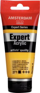 Amsterdam Expert Series Acrylic Tube Cadmium Yellow Medium 271 1