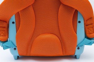 TORNISTER AUTA usztywniany 21L niebiesko-pomarańczowy 2
