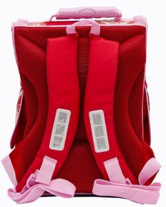 Tornister szkolny NATURA ergonomiczny extra lekki - 0,74 kg kolor czerwony 3