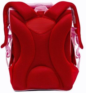 Tornister szkolny NATURA ergonomiczny extra lekki - 0,74 kg kolor czerwony 4