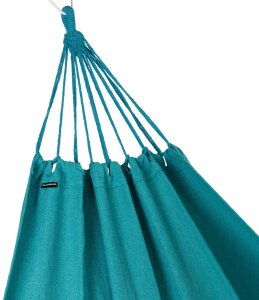 Hamak ogrodowy bujak huśtawka leżak 200x100cm zielony 4