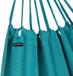 Hamak ogrodowy bujak huśtawka leżak 200x100cm zielony 5