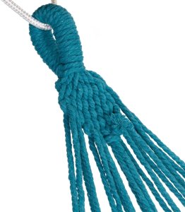 Hamak ogrodowy bujak huśtawka leżak 200x100cm zielony 6