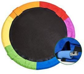 Huśtawka ogrodowa Bocianie Gniazdo XL, 100 cm, 150 kg, multikolor, kolorowe chorągiewki 4