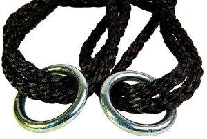 Huśtawka ogrodowa Bocianie Gniazdo XL, 100 cm, 150 kg, multikolor, kolorowe chorągiewki 6