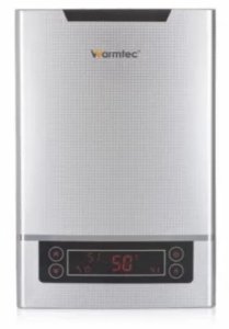 Nowoczesny przepływowy podgrzewacz wody Warmtec OptiShower 9kW  do umywalki i prysznica 1