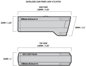Lampka przednia BLACKBURN DAYBLAZER 1500 lumenów (NEW 2025) 3