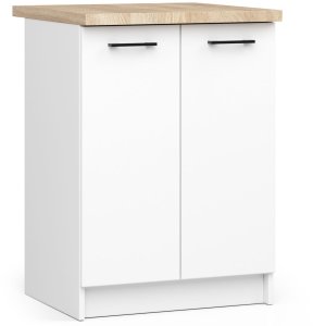 Zestaw szafek kuchennych z witryną OLIWIA 2.4m 13