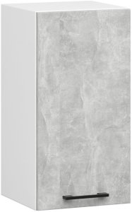 Zestaw szafek kuchennych z witryną OLIWIA 2.4m beton 7