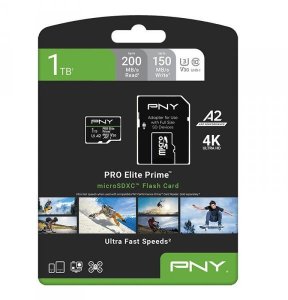 PNY Karta pamięci microSDXC Elite Prime 1TB + adapter SD 1